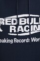 Bavlnený sveter Red Bull Racing x Pepe Jeans INTARSIA HOODY RM700010 tmavomodrá