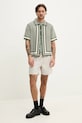 Košile Abercrombie & Fitch KI120.5025.330 zelená SS25