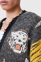 AllSaints cardigan din amestec de lana AKKI M009KC negru SS25