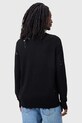 AllSaints pulover de bumbac DIAGEO negru M025KC