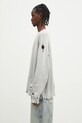 Светр Maison MIHARA YASUHIRO Sun Faded J14SW702 сірий SS25