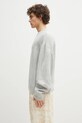 Свитер с примесью шерсти MKI MIYUKI ZOKU Mohair Blend Knit Crew MOHAIR.BLEND.KNIT.CREW. серый SS25