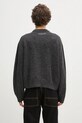 Îmbrăcăminte MKI MIYUKI ZOKU pulover din amestec de lana Mohair Blend Knit Crew MOHAIR.BLEND.KNIT.CR.BL negru
