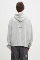 Odzież MKI MIYUKI ZOKU sweter z domieszką wełny Mohair Blend Knit Hoody MOHAIR.BLEND.KNIT.HOODY szary