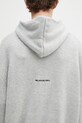 MKI MIYUKI ZOKU sweter z domieszką wełny Mohair Blend Knit Hoody szary MOHAIR.BLEND.KNIT.HOODY