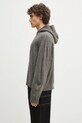 Пуловер с вълна MKI MIYUKI ZOKU Mohair Blend Knit Hoody MOHAIR.BLEND.KNIT.HO.BR сив SS25