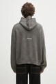 Дрехи Пуловер с вълна MKI MIYUKI ZOKU Mohair Blend Knit Hoody MOHAIR.BLEND.KNIT.HO.BR сив