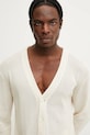 OAS cardigan din bumbac bej 7015.01