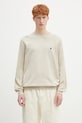 Βαμβακερό πουλόβερ Carhartt WIP Madison Sweater απλό μπεζ I030033.2NQXX