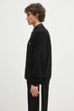 Vlněný svetr Kenzo Pop FF55CA7263LB.99J černá SS25