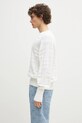 Kenzo sweter bawełniany Weave FF55PU7083CB.02 biały SS25