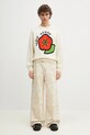 Kenzo woolen jumper Pop FF55PU7223LA.02 beige