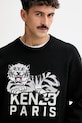 Вовняний светр Kenzo Happy Tiger чорний FF55PU7273LD.99J