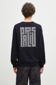 Oblečení Vlněný svetr Kenzo Kamon FF55PU7283BA.79 námořnická modř