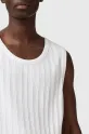 AllSaints t-shirt bawełniany DENVER M003JC biały SS25