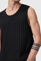 AllSaints tricou din bumbac DENVER M003JC negru SS25