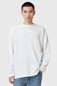 AllSaints longsleeve bawełniany FOSTER bawełna biały M026JC