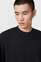 AllSaints longsleeve din bumbac FOSTER M026JC negru SS25