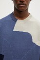 Paul Smith sweter bawełniany granatowy M1R.266Z.P02684