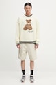 Palm Angels woolen jumper Bear In Mind PMHE007S25KNI0010360 beige