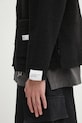 NEIGHBORHOOD woolen cardigan Wool Jersey Cardigan black 242FPNH.CSM14