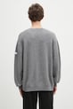 Ρούχα Πουλόβερ κασμίρ NEIGHBORHOOD Cashmere Crewneck Sweater 242NGNH.KNM01 γκρί
