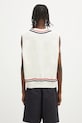 Одяг Лляний жилет Human Made Heart Knit Vest HM29CS006 бежевий