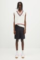 Laneni prsluk Human Made Heart Knit Vest HM29CS006 bež