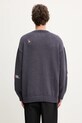Odzież NEIGHBORHOOD sweter bawełniany Savage Crewneck Sweater 251FUNH.KNM03 granatowy