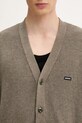 NEIGHBORHOOD kardigan Plain Cardigan zielony 251FUNH.KNM01