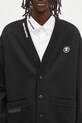 AAPE sweatshirt Now Zip Up black AAPSWMB329XXN