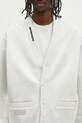 AAPE bluza Now Zip Up szary AAPSWMB329XAN