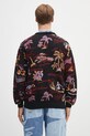 Odjeća Pamučni kardigan Wacko Maria jacquard 25SS.WMK.KN20 crna