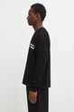 Maison Kitsuné kardigan Maison Kitsune Handwriting Comfort OM00505KT1126 czarny SS25