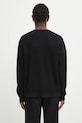 Odzież Maison Kitsuné kardigan Maison Kitsune Handwriting Comfort OM00505KT1126 czarny