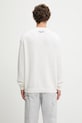 Odzież Maison Kitsuné sweter Abstract Daisy Intarsia OM00811KT1138 biały