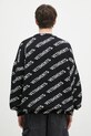 Îmbrăcăminte VETEMENTS pulover de lana Monogram UA66KN150B negru