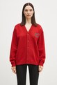 Μάλλινη ζακέτα Kenzo x Verdy μαλλί κόκκινο FF58CA7133CK.16