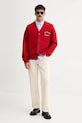 Kenzo cardigan din lana x Verdy FF58CA7133CK.16 rosu SS25
