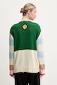 Bavlnený sveter Barrow zelená S5BWUAJP076