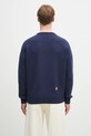 Fiorucci pulover din amestec de lână Multipatch Dinosaur M02SPKSW255KN01BL05 bleumarin
