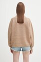 Odzież A Bathing Ape sweter wełniany Shark 1K80220004 beżowy