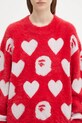 A Bathing Ape pulover din amestec de lână I love bape monogram 1K80220006