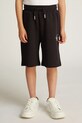 Дитячі бавовняні шорти Calvin Klein Jeans casual чорний IU0IU00578.128.176.PPYA