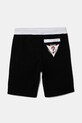 Дитячі бавовняні шорти Guess L5RD01.KA6R4.PPYA чорний SS25