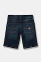 Guess szorty jeansowe dziecięce N4RD12.D52Z0.PPYA granatowy AA00
