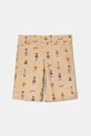 Дитячі шорти Guess візерунок жовтий N5RD01.WFY91.PPYA