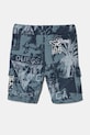 Дитячі бавовняні шорти Guess N5RD05.KA6R4.PPYA темно-синій SS25