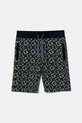 Дитячі бавовняні шорти Guess візерунок темно-синій N5RD07.KA6R4.PPYA
