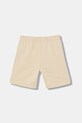 EA7 Emporio Armani szorty bawełniane dziecięce 7B000026.AF10380 beżowy SS26